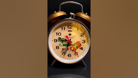 Đồng hồ báo thức còn gà. LH Zalo 0772877278