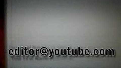 Re: A sobering message to YouTube Founders Chad and Steve...