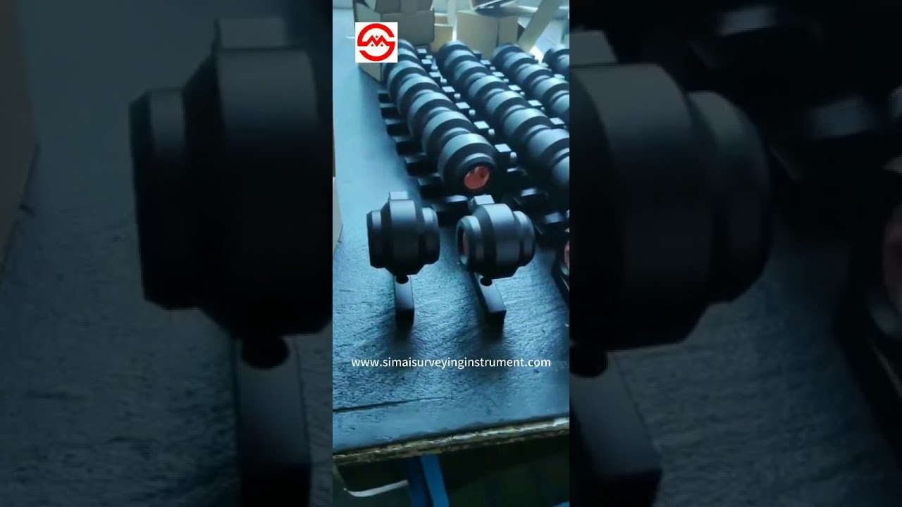 Two Sides L Bar 90 degree Double sided Mini Survey Prism TPSmini114D For Total Station Monitor 1