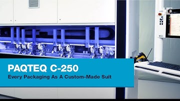 PAQTEQ C-250 | Cardboard-box cutting machine - Every package like a custom-made suit
