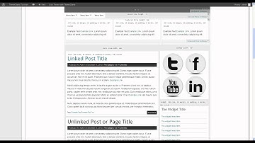 Removing RSS and Social Icons