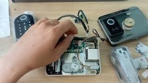 Hướng dẫn Reset khóa cổng vân tay G03 App Tuya- Reset khóa, xóa tất cả