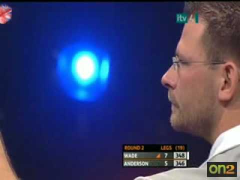 9 darter James Wade Grand Slam of Darts 2008