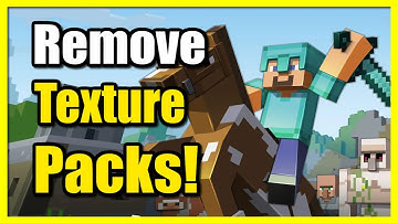 How to Deactivate Texture Packs in Minecraft on Bedrock Edition (Fast Tutorial)