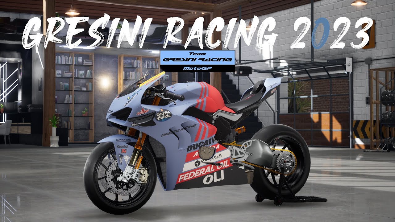 TEAM GRESINI RACING MOTOGP 2023 RIDE 4 LIVERY EDITOR