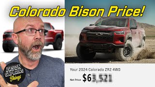 2024 Colorado ZR2 Bison PRICE REVEALED!  Worth the Money?!