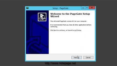 Steps to Upgrade to PageGate Version 8