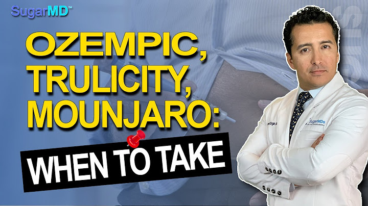 Ozempic, Trulicity, Mounjaro: The Best Time To Take For Best Results!