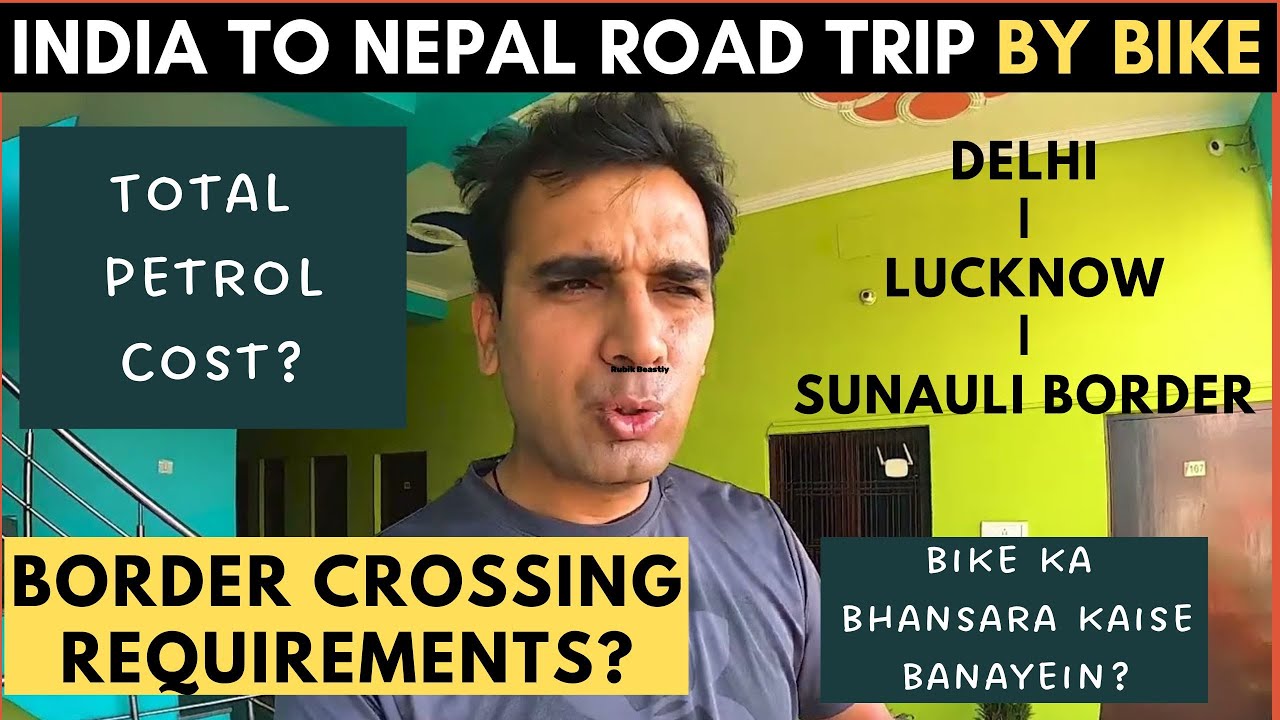 My first INTERNATIONAL ROAD trip by BIKE INDIA TO NEPAL PART 1