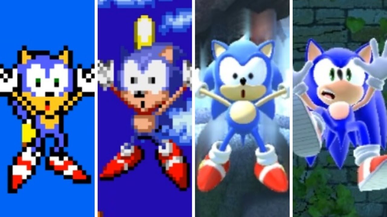 Evolution of Game Overs in Sonic Games (1991-2021) 