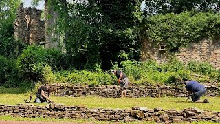 Old Stone Ruins! - Metal Detecting Incredible Ancient Structures at an Early Colonial Property!