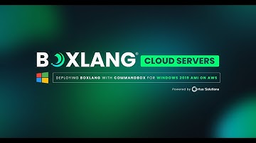 Deploying BoxLang with CommandBox For Windows 2019 AMI on AWS