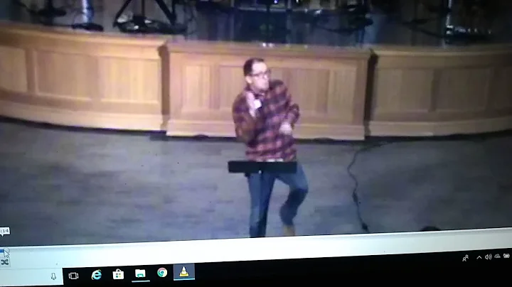 Fire alarm freaks Out the Pastor !!!