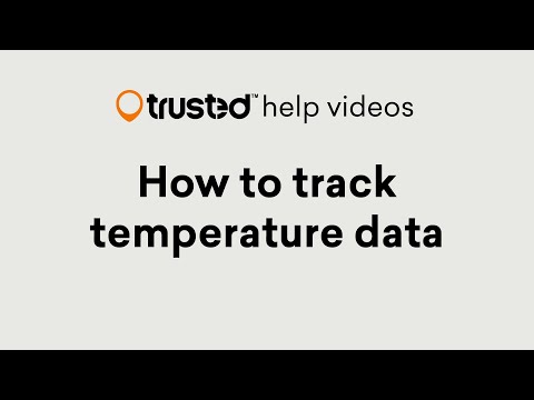 How to track temperature data