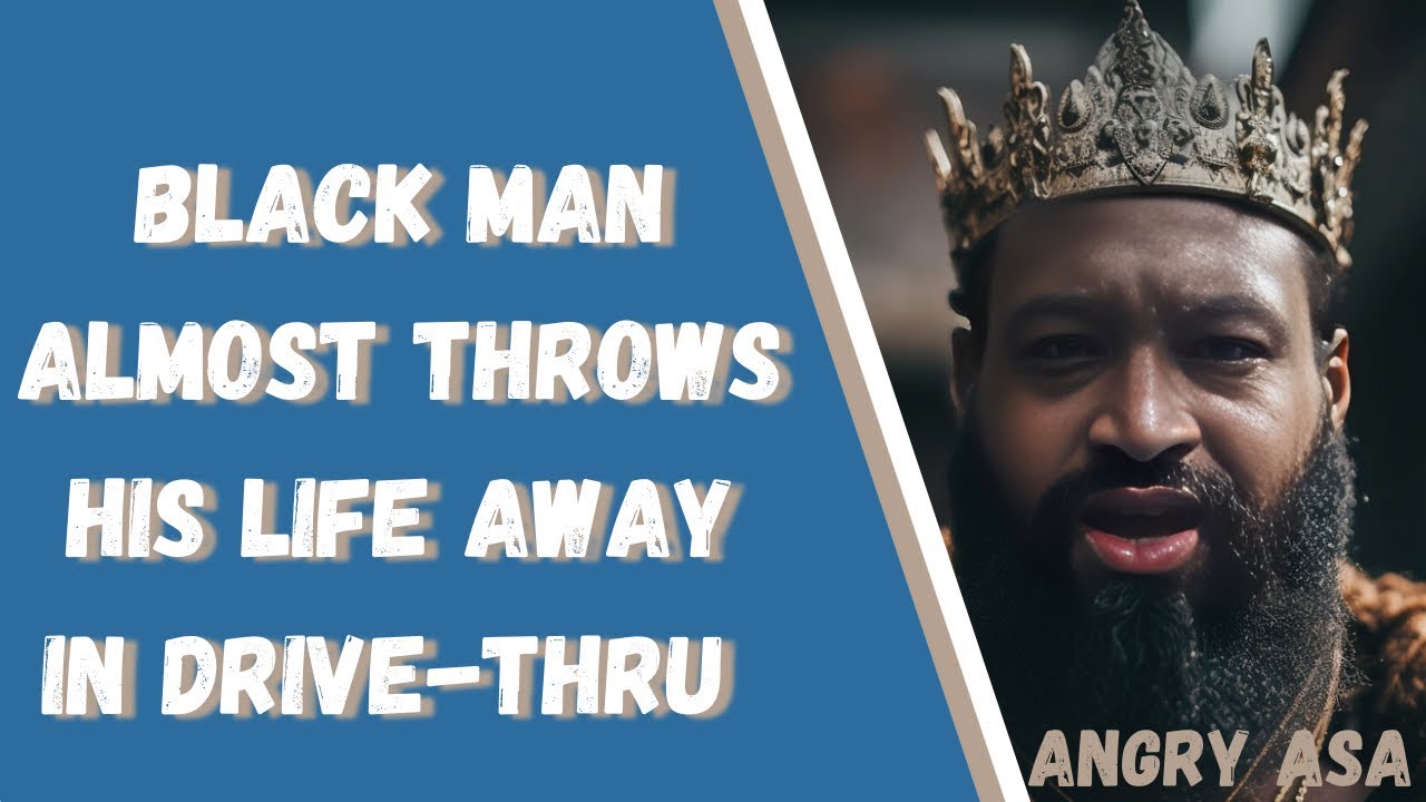 Black Man Almost Throws His Life Away In The Drive-Thru - YouTube