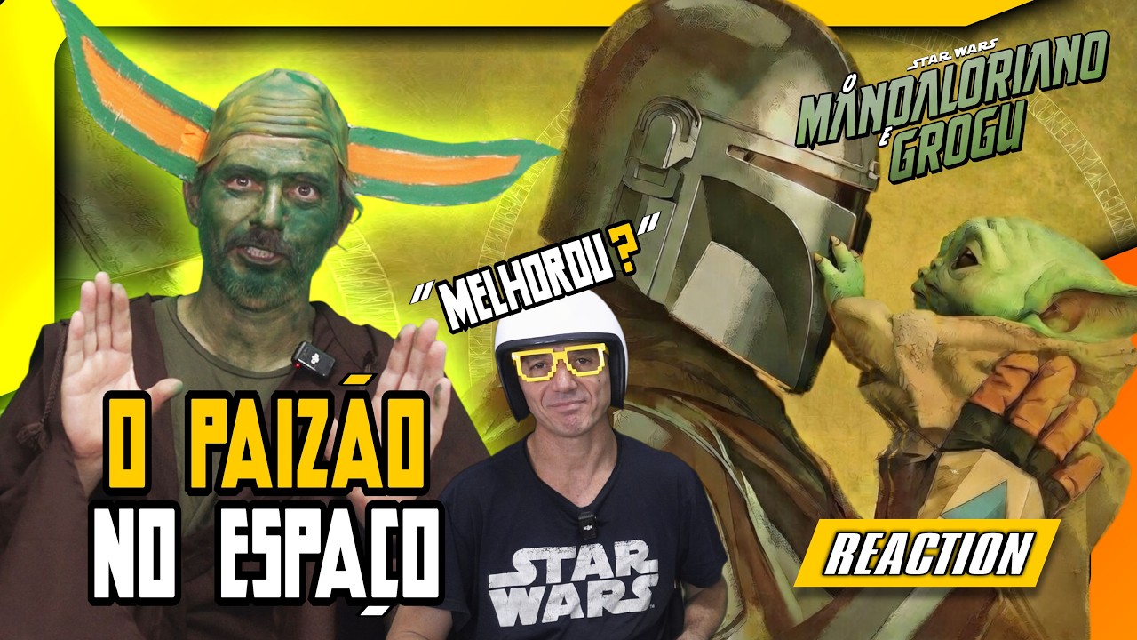 MANDALORIANO VIROU PAI DE FAMÍLIA?! 🍼 TRAILER LEGAL, MAS A DISNEY SEMPRE DÁ MEDO #reaction
