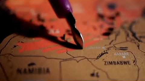 World Scratch Off Map