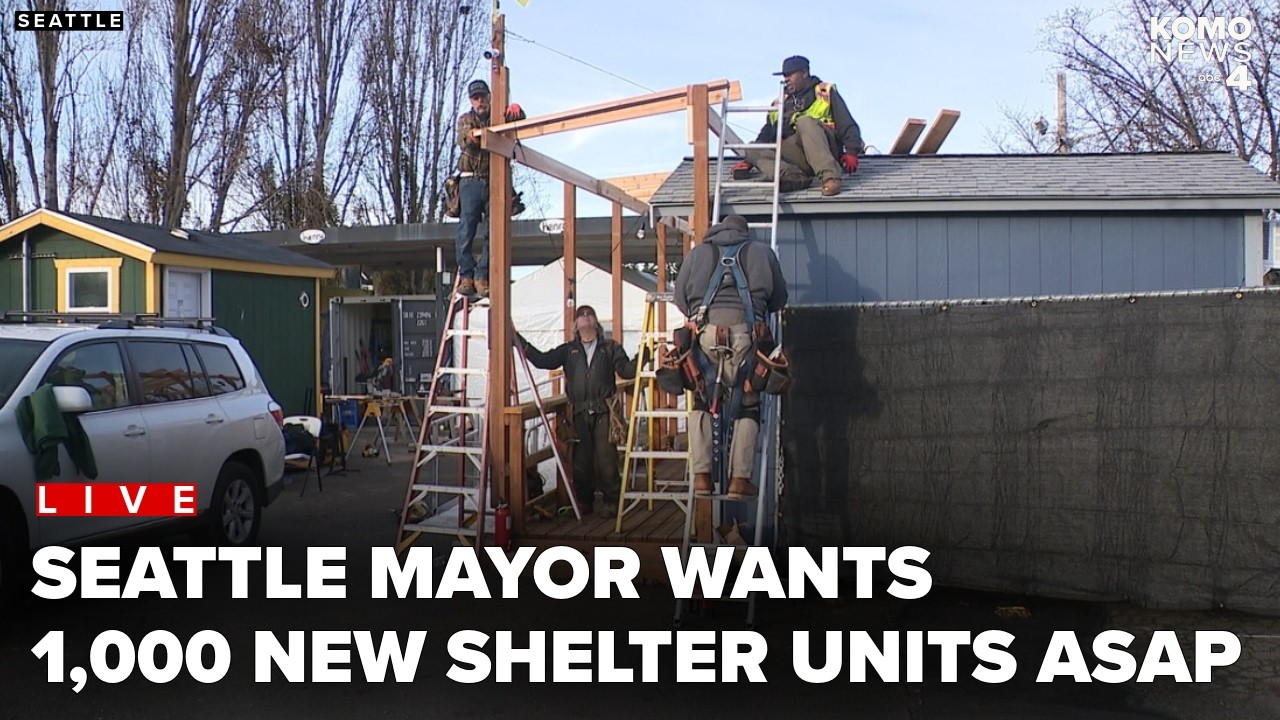 Seattle Mayor Katie Wilson calls for rapid expansion of shelter and homeless services