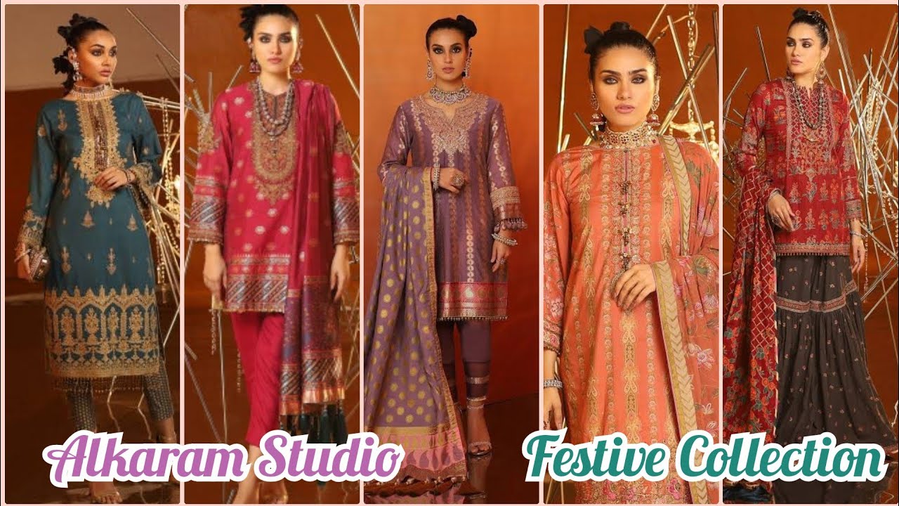 Alkaram Studio festive collection 2020 YouTube
