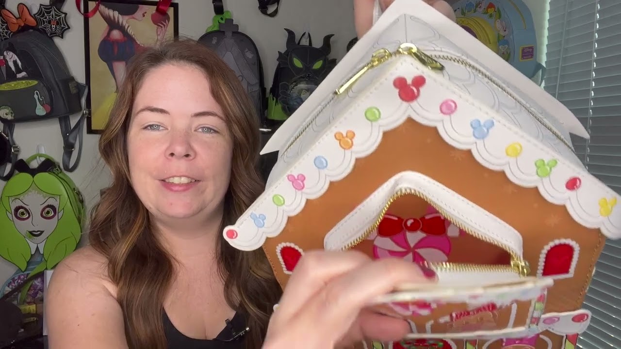 Disney Loungefly Gingerbread House Backpack & Sweatshirt Review