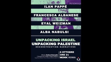 Unpacking Israel - Unpacking Palestine. Deconstructing narratives.