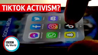 The American teens using TikTok for activism - BBC My World
