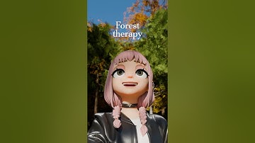 Forest therapy - Original Short Animation #blender #3danimation #nature
