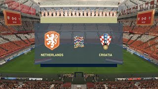 FIFA 23 - Netherlands vs Croatia - UEFA Nations League A Championship Semifinal - PS5™