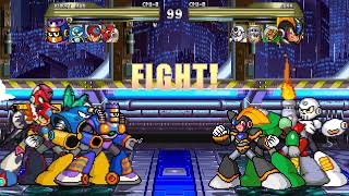 8 player Simul fight Mega Man Robot Master Mayhem