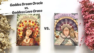 Обзор-сравнение Goddess Dream Oracle vs Goddess Love Oracle // Side-by-Side Comparison