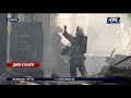Крупный пожар в историческом центре Алматы