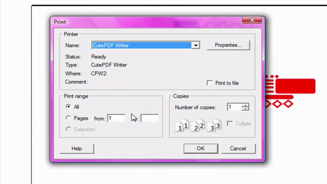 cutepdf writer 2.7