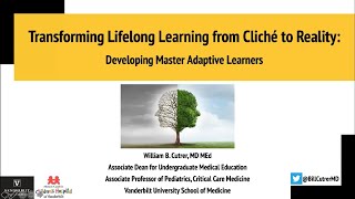 Innovation Summit 2021 Keynote: Transforming Lifelong Learning from Cliche to Reality