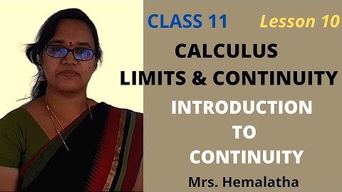 Calculus 10| Introduction to continuity |Tamil |Class 11 @AlexMaths @mythuvivek @SLMathsTamil
