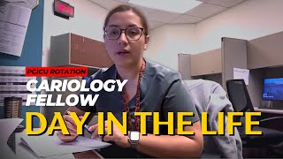 Day in the Life: Cardiologist  PCICU ROTATION | Paulina Perez, MD