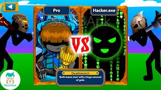 PRO vs HACKER in Tournament INSANE Mode | Stick War Legacy Mod | Stick3Apk screenshot 5