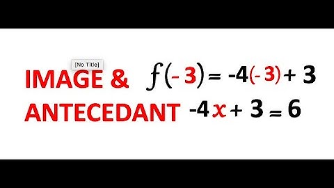 Trouver l’image ou l’antécédent | Applications affines