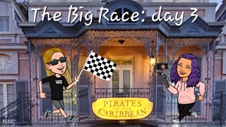 Live: streaming (part 3) THE BIG RACE: day 3 Disneyland Friday May 17th with Donnie & Jen ✌️❤️