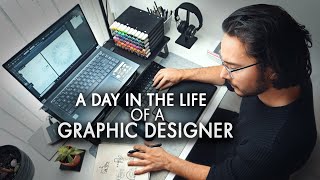 A Day in the life of a Graphic Designer ✏️ Studio Vlog; business card design & tips on print design