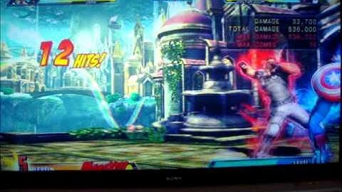 Marvel Vs Capcom 3 - Chris Combo  - dmg 1,014