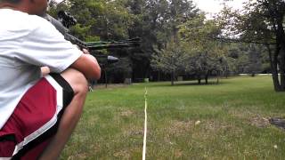 Barnett Quad 400 Crossbow Sighting In