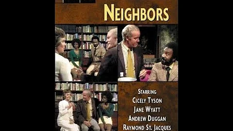 Neighbors (1971) Stage Drama ... Starring, Cicely ...