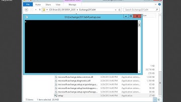 install Microsoft Exchange Server 2013 CU1 on Windows Server 2012 Part 02