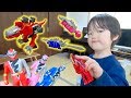 ママに大量のおもちゃを隠された!リュウソウジャーを助けるぞ!おわったらきちんとおかたづけ ごっこ遊び 恐竜 ロボットチャンネル
