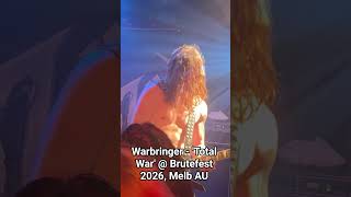 #Warbringer #australiantour #gigreview #brutefest #australiantour #yourmatebookings #thrash