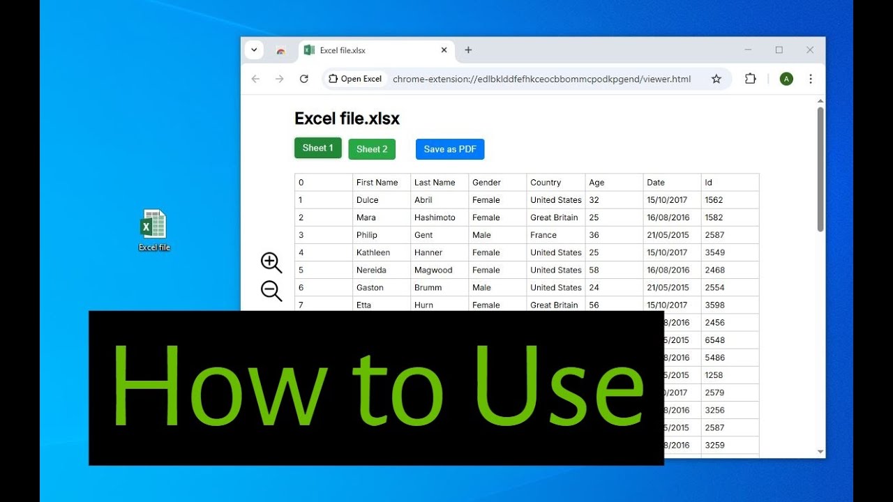 Open Excel - Chrome Extension | Easily View Excel Files in Your Browser