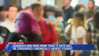 Chronically absent student