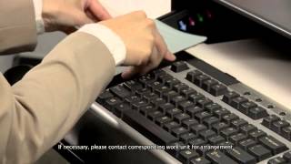 3M™ Workstation Solution – Adjustable Keyboard
