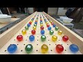 マーブルラン62 marble run 木製スロープ坂道 321GO レインボーコース