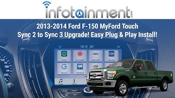 2013-2014 Ford F-150 - MyFord Touch Sync 2 to Sync 3 Upgrade! Easy Plug & Play Install!